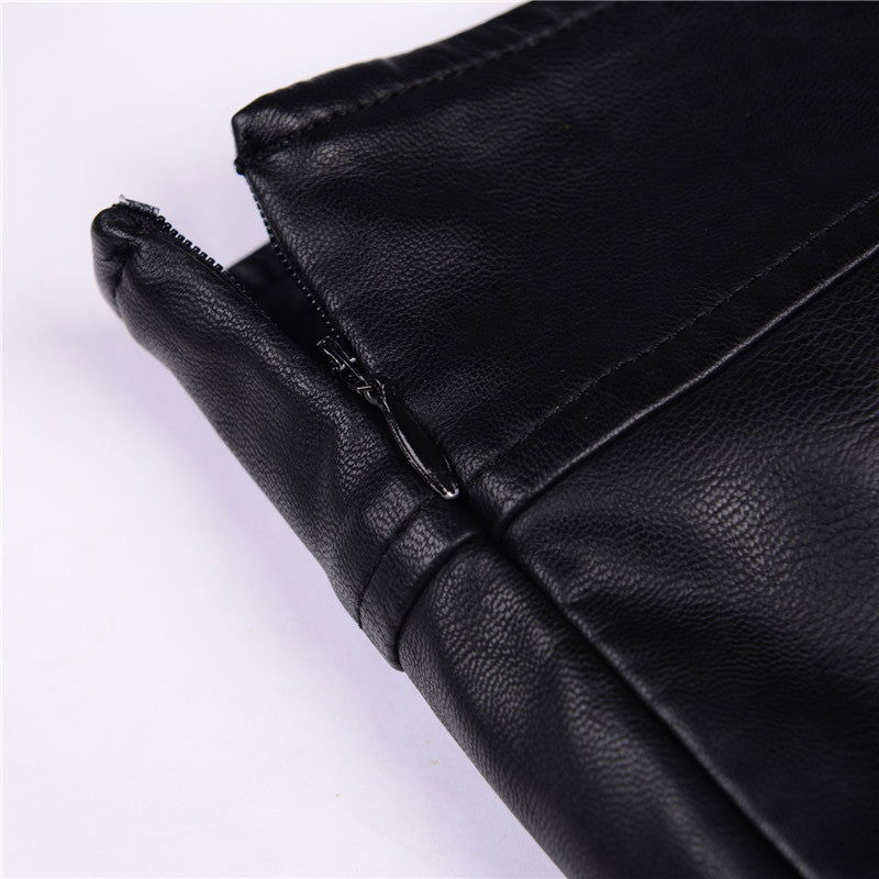 Fashion Sexy Slim High Waist PU Leather Skirt - Fresh Fashion Finds -  - #tag1#