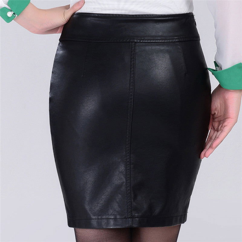Fashion Sexy Slim High Waist PU Leather Skirt - Fresh Fashion Finds -  - #tag1#