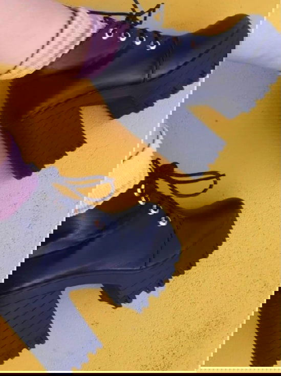 High-heel chunky  ankle boots - Fresh Fashion Finds -  - #tag1#