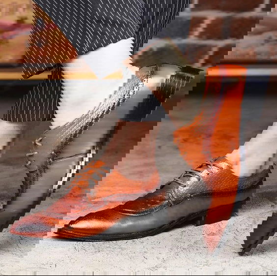 Men flats lace up oxfords leather shoes - Fresh Fashion Finds -  - #tag1#