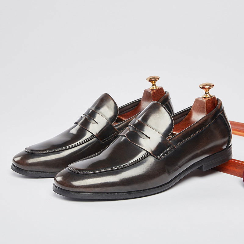 Men's Leather Summer British Shoes - Fresh Fashion Finds -  - #tag1#