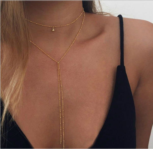 Necklace retro clavicle - Fresh Fashion Finds -  - #tag1#