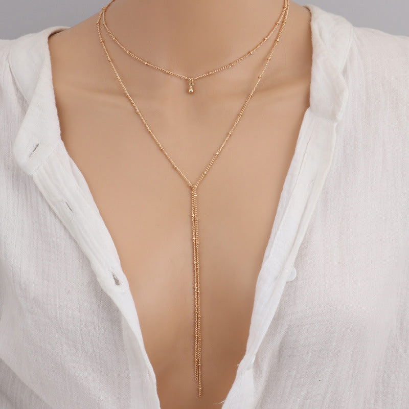 Necklace retro clavicle - Fresh Fashion Finds -  - #tag1#