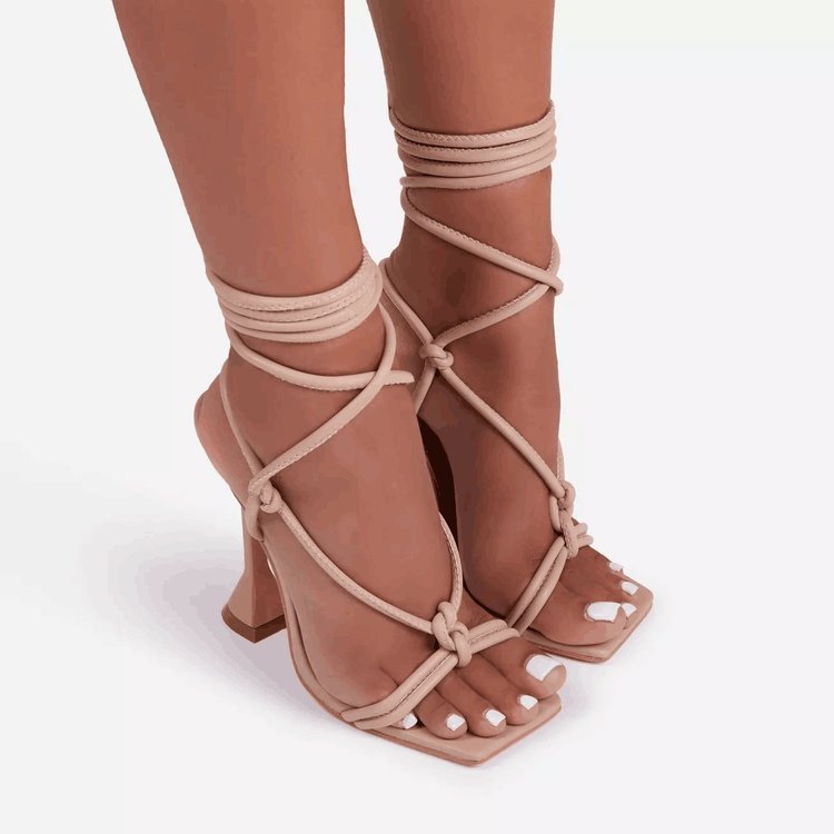 Simple Straps High Heel Sandals - Fresh Fashion Finds -  - #tag1#