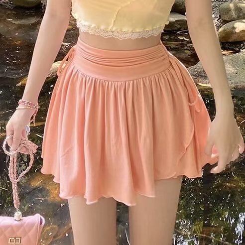 Sweet Bubble Skirt Women's Soft Drawstring - Fresh Fashion Finds -  - #tag1#