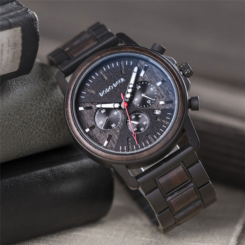Watch of wrist of wood - Fresh Fashion Finds -  - #tag1#