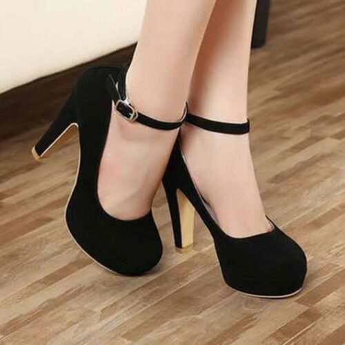 Women Buckle Black High Heels - Fresh Fashion Finds -  - #tag1#